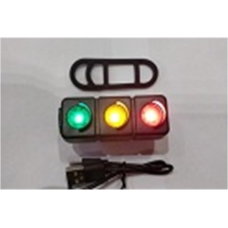 FEU VELO AR 3 COULEUR USB