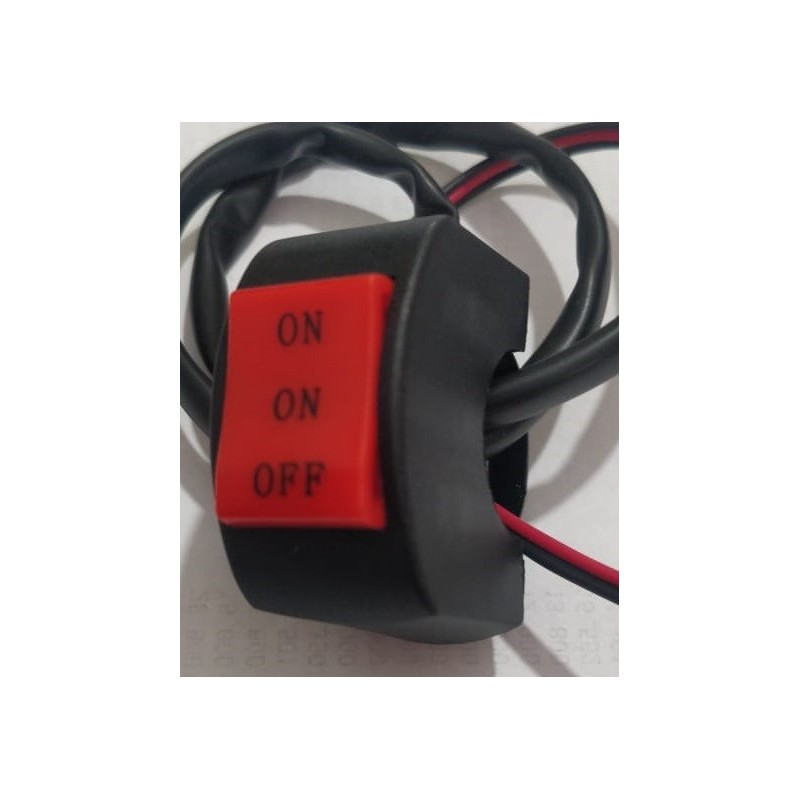 BOUTON ON-OFF + COLIE