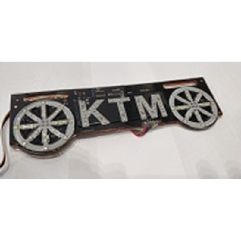 PLAQUE MATRICULE KTM