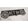 PLAQUE MATRICULE KTM