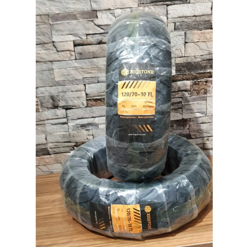 PNEU 120/70/10 TUBLESS BIGSTONE