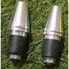 PAIRE EMBOUT GUIDON VESPA COULEUR