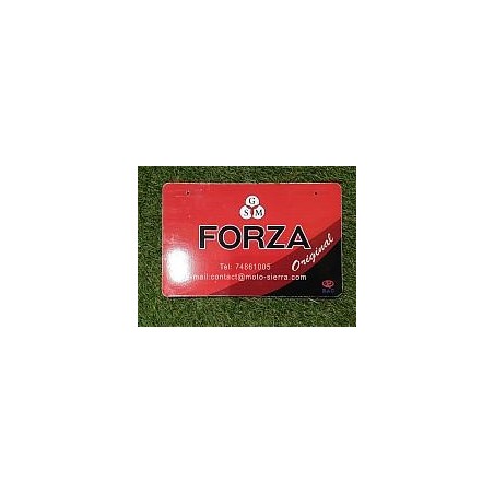 PLAQUE MATRICULE CD110